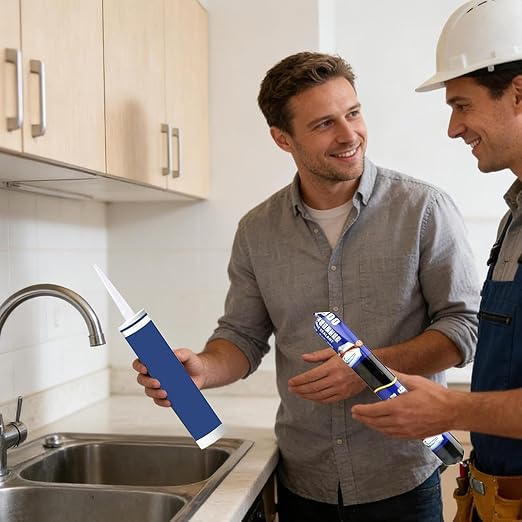 Waterproof Silicone Sealant for Roof & Leak Repair