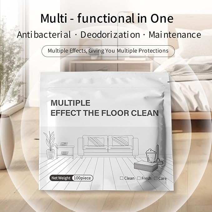 Floor Cleaning Sheet PACK OF 1(100 SHEETS)
