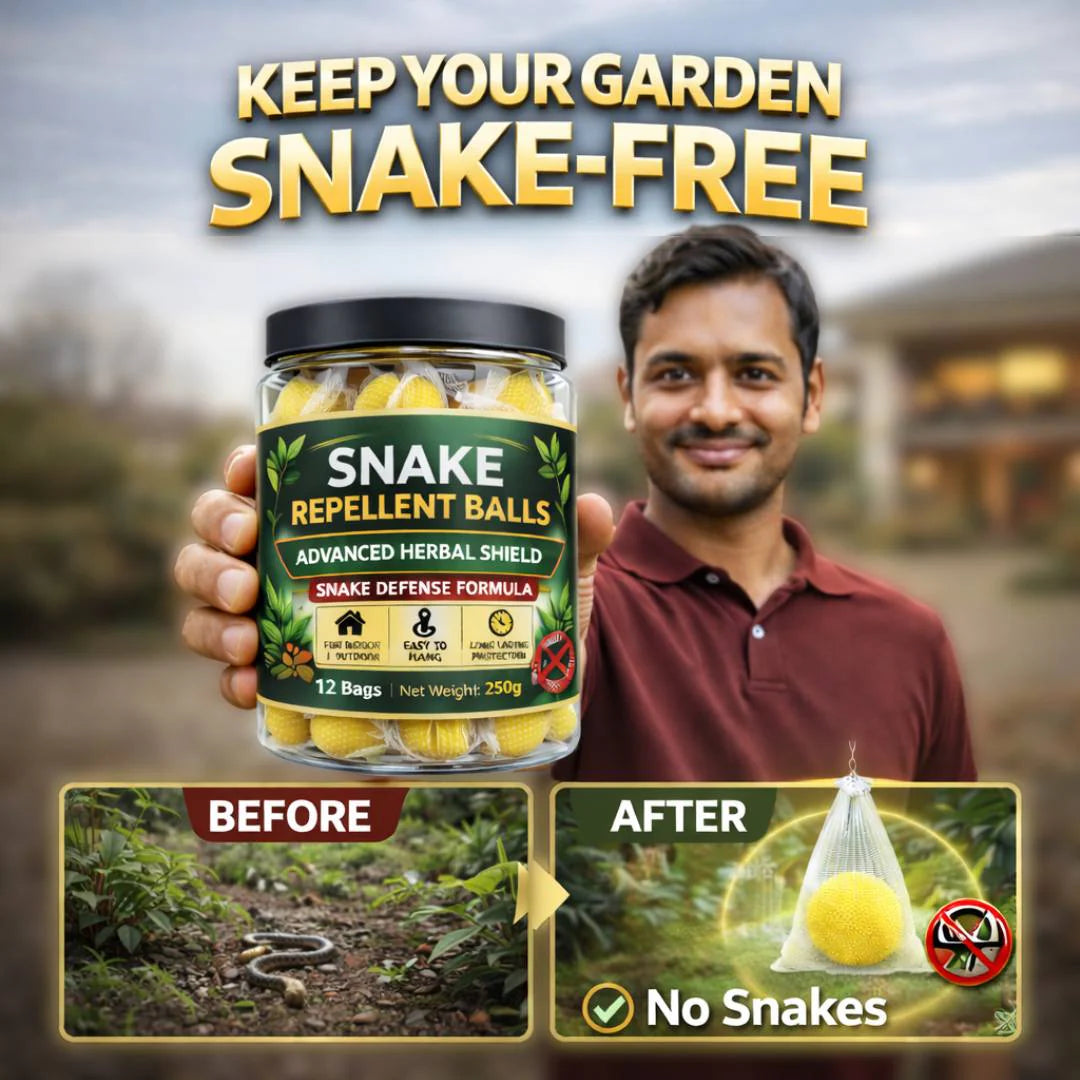 Snake Repellent Balls- 🌿 மேம்பட்ட மூலிகை பாதுகாப்பு கவசம்