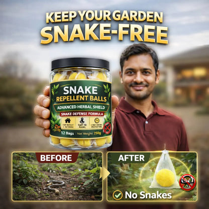 Snake Repellent Balls- 🌿 மேம்பட்ட மூலிகை பாதுகாப்பு கவசம்