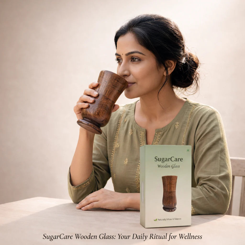 Vijaysar Herbal Wooden Tumbler