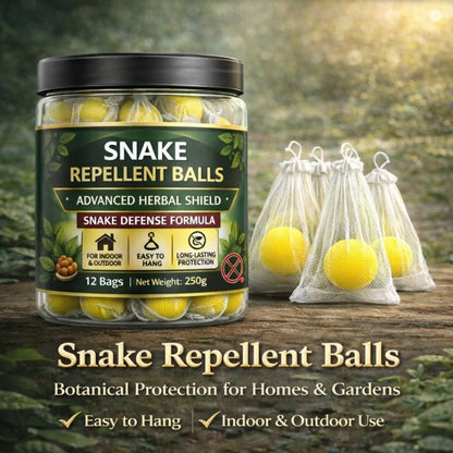 Snake Repellent Balls- 🌿 மேம்பட்ட மூலிகை பாதுகாப்பு கவசம்