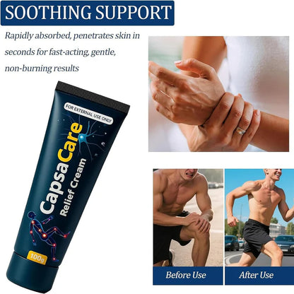 CapsaCare Pain Relief Cream (Pack Of 2)