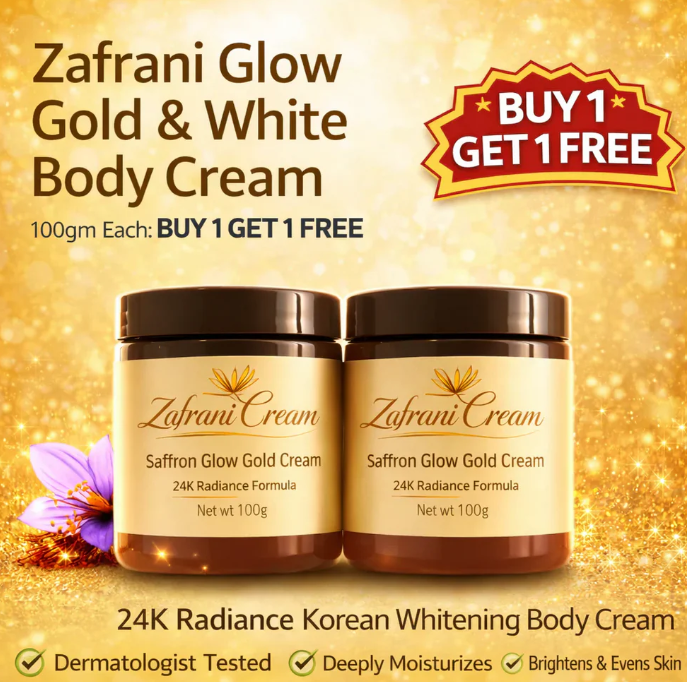 (BUY 1 GET 1 FREE) NovaGlow® - Magic Glow Gold & White Body Cream Combo