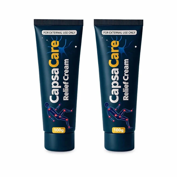 CapsaCare Pain Relief Cream (Pack Of 2)