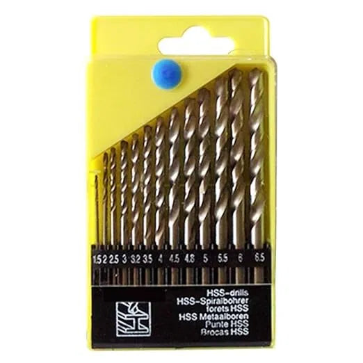 US Imported Premium Multi-Purpose Drill Bit Set for Wood, Iron, Aluminium & Plastic