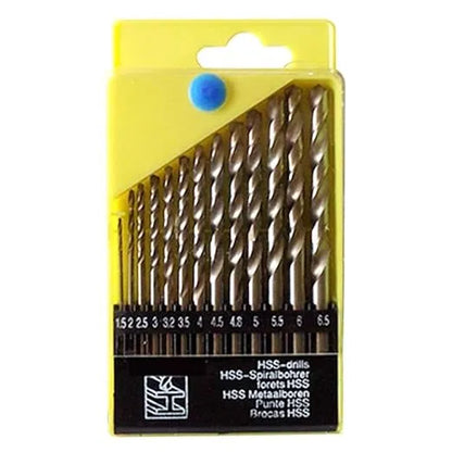 US Imported Premium Multi-Purpose Drill Bit Set for Wood, Iron, Aluminium & Plastic