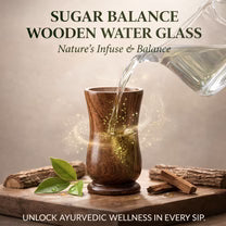 Vijaysar Herbal Wooden Tumbler