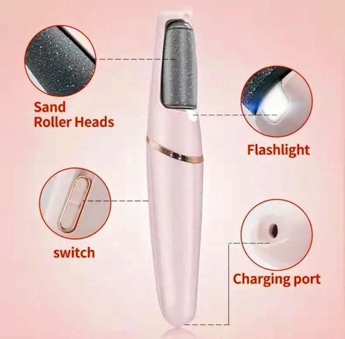 Electric Foot Callus Remover Rechargeable Pedicure Tool(random colour)