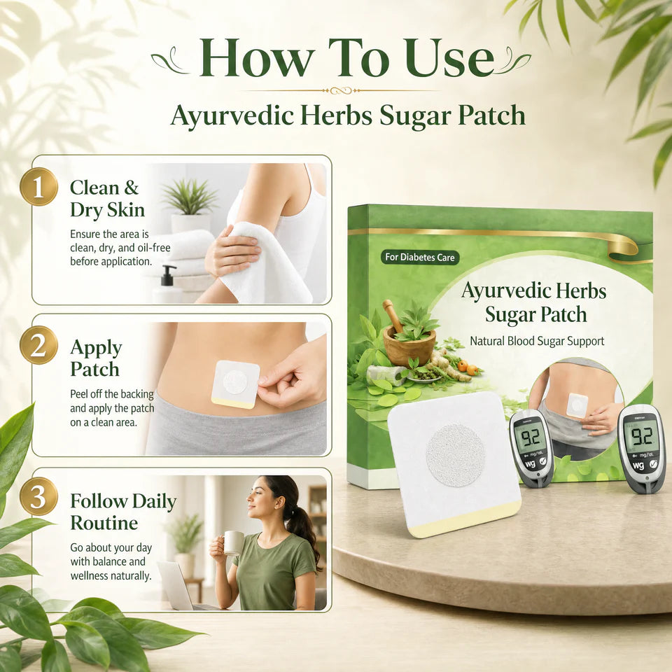 Ayurvedic Herbs Sugar Patch
